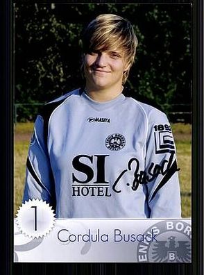 Cordula Busack Tennis Borussia Berlin Top Foto Original Signiert + A49778