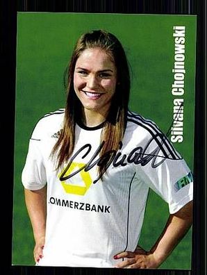 Silvana Chojnowski 1. FFC Frankfurt 2011-12 Autogrammkarte + A50026