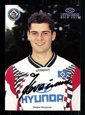 Marijan Kovacevic Hamburger SV 1996-97 Autogrammkarte + A49923