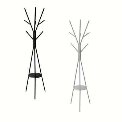 Garderobenständer TREE für Jacken und Mäntel - graue Farbe, Höhe 180 cm