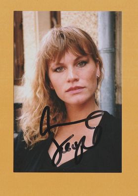 Anne Kasprik (deutsche Schauspielerin ) - persönlich signiert