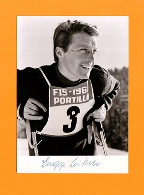 Luggi Leitner ( österreichisch-deutscher Skirennläufer - verstorben 03.2013)