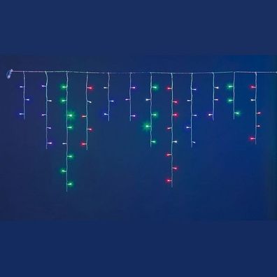 PLB Funktions-System LED Eisregen-Lichterkette 3x1m multicolor außen 31753