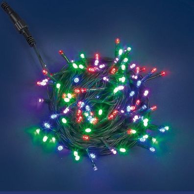 PLB Funktions-System LED Lichterkette 10m multicolor-grün außen 31463