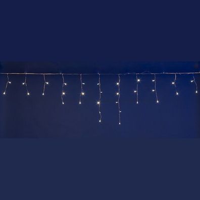 PLB Funktions-System LED Eisregen-Lichterkette 4x0,5m warmweiß 31418