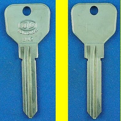 DL Schlüsselrohling UN2 für Union NH 2001 - 3000 / engl. Fahrzeuge