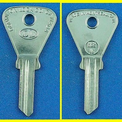 DL Schlüsselrohling H62VG für Bomoro AD/ D 11-53 / 11-40