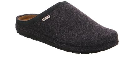 Rohde Rodigo Herren Clogs & Pantoletten Pantoffel Hausschuhe Filz 6740 Anthrazit