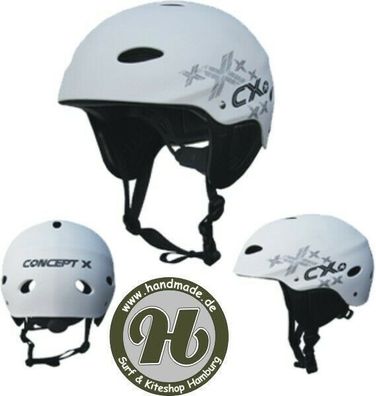Concept X Kitehelm ProX Weiss Wakeboardhelm Kite Wake Helm Wasser Water Helmet