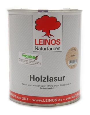 Leinos Holzlasur 260 750 ml für außen