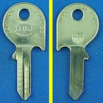DL Schlüsselrohling H61NA für Neiman R- hinten, T-hinten, U-vorne