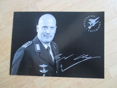 Bundeswehr Inspekteur der Luftwaffe Generalleutnant Ingo Gerhartz - Autogramm!!!