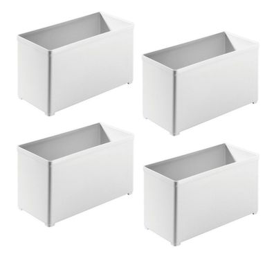 Festool Einsatzboxen für SYS Storage Box 4 Stück je 60 x 120 x 71 mm 500067
