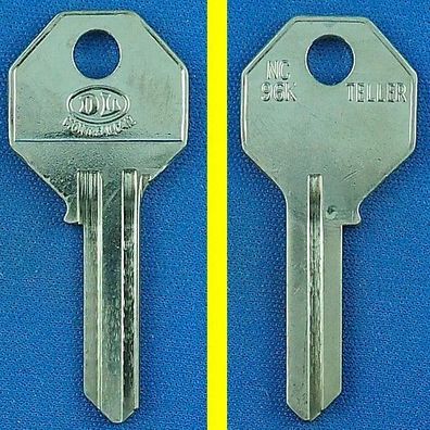 DL Schlüsselrohling NC96K für verschiedene NCR-National Registrierkassen
