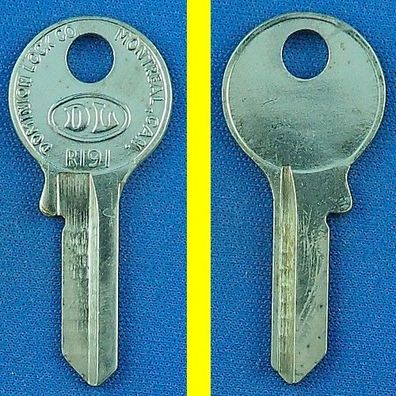 DL Schlüsselrohling R191 für Viro Möbel / Vorhängeschlösser