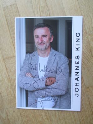 Sternekoch Johannes King - handsigniertes Autogramm!!