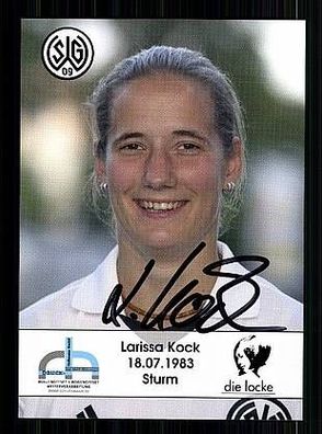 Larissa Kock SG Wattenscheid 09 Autogrammkarte Original Signiert + A50680