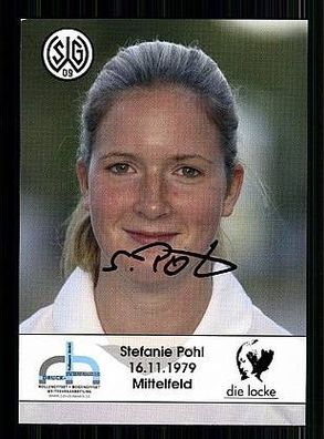 Stefanie Pohl SG Wattenscheid 09 Autogrammkarte Original Signiert + A50692