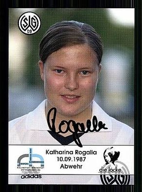 Katharina Rogalla SG Wattenscheid 09 Autogrammkarte Original Signiert + A50693