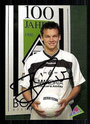 Benjamin Auer Borussia Mönchengladbach 2000-01 Autogrammkarte + A50527