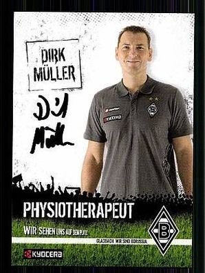 Dirk Müller Borussia Mönchengladbach 2008-09 Autogrammkarte + A50560