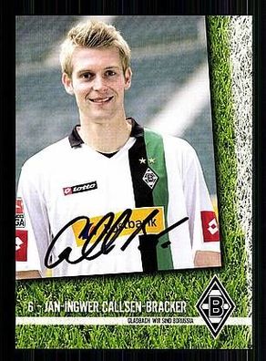 Jan-Ingwer Callsen-Bracker Borussia Mönchengladbach 2009-10 Autogrammkarte + A50562