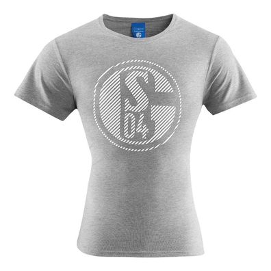 S04 FC Schalke 04 T-Shirt Classic grau Gr. S - 3XL