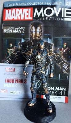 MARVEL MOVIE Collection BONUS # 3 Iron Man Mark XXXXI, Eaglemoss englisches Magazin
