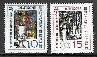 DDR postfrisch Michel-Nummer 1052-1053