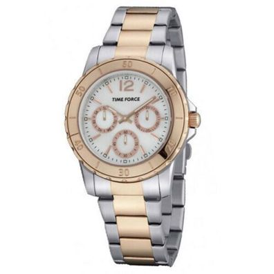 Damenarmbanduhr TIME FORCE M. Bicolor. ROS. ES. NACA. TF4191L15M