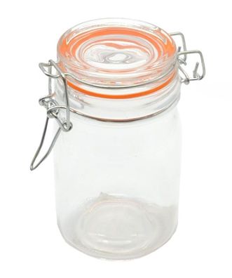 Einmachglas mit Bügelverschluss - 250ml - Marmelade Einmach Bügel Vorrats Glas