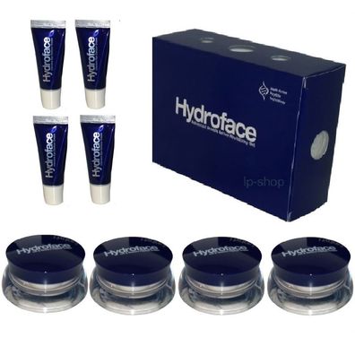 4 x Hydroface Creme - Set mit Augencreme
