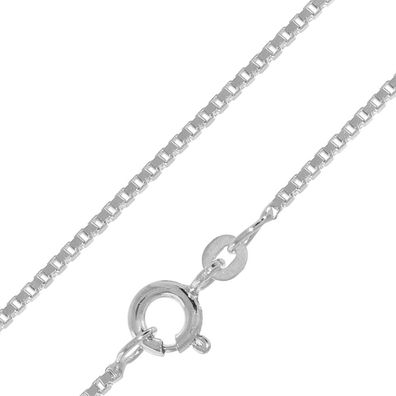 trendor Schmuck Halskette für Anhänger 925 Silber Rhod. Venezianer Kette 1,2 mm 4112