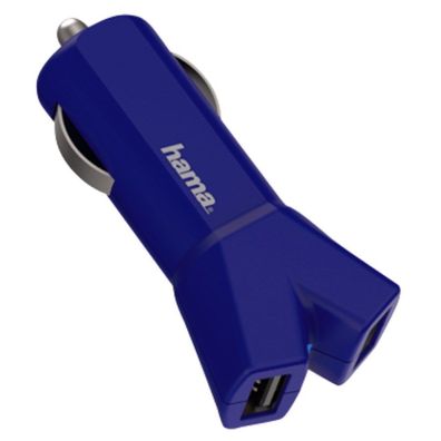 Hama Dual Auto KFZ USB Ladegerät 3,4A LadeAdapter Lader für Handy iPhone Navi