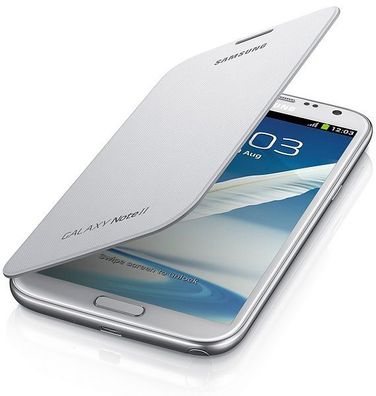 Samsung FlipCover KlappTasche SchutzHülle Etui für Galaxy Note 2 II / LTE NFC