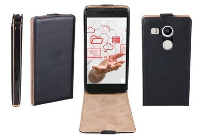 Patona Slim Cover KlappTasche SchutzHülle Cover Case für LG Google Nexus 5X