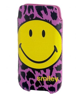 Smiley Society Sleeve PopArt Tasche Etui Hülle Case für Apple iPhone SE 5s 5