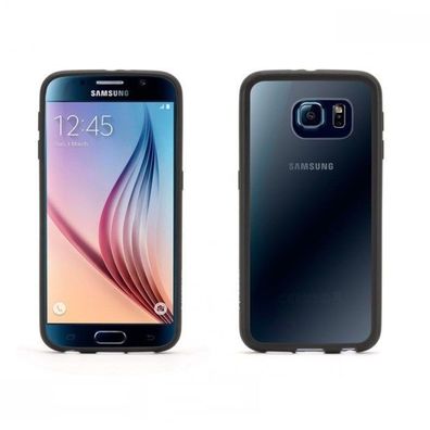 Back Case Reveal Klar/ Schwarz für Samsung Galaxy S6