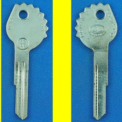 DL Schlüsselrohling 62PE für Bouchon C 1 - 224 Opel Türschloss