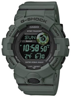 Casio G-Shock G-Squad Herren-Armbanduhr mit Bluetooth Grün GBD-800UC-3ER