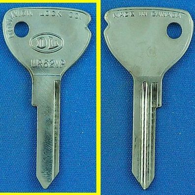 DL Schlüsselrohling UR62VP für Huf EE 501 - 750 / Opel Hauptschlüssel