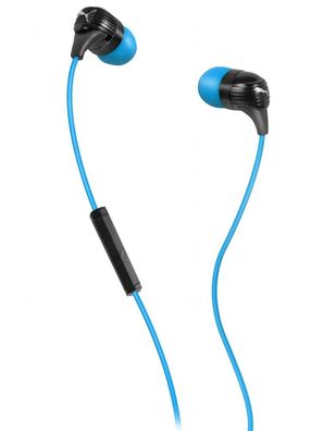 Puma Aero Headset InEar + Mic Blue Sport Kopfhörer Ohrhörer Fernbedienung