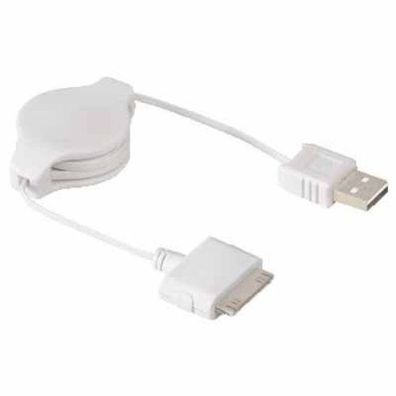 Hama USBKabel RollUp USBStecker iPodStecker für Apple iPod Nano Touch Mini