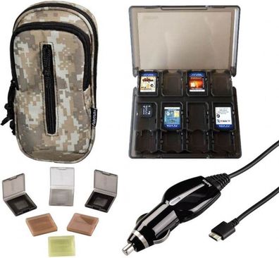 Hama Mega PACK Tasche KfzLadekabel SpieleHüllen Case für Sony PS Vita PSV Slim