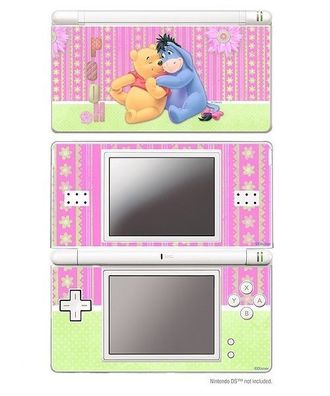 SchutzFolie Aufkleber Sticker Cover Winnie Pooh Esel IAh für Nintendo DS Lite