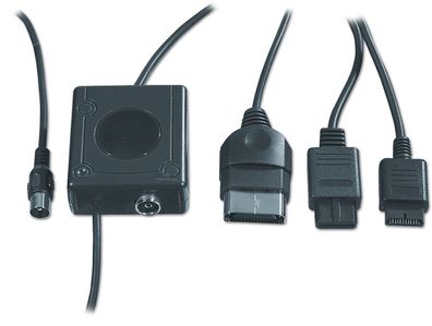Speedlink RFU TVAdapter UHF Modulator Kabel für Nintendo Game Cube N64 64 SNES