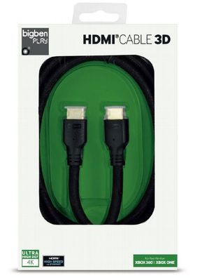 Bigben HQ HDMIKabel 1.4 3D 4K UHD Ethernet für HD TV BluRay Xbox One 360 PS4
