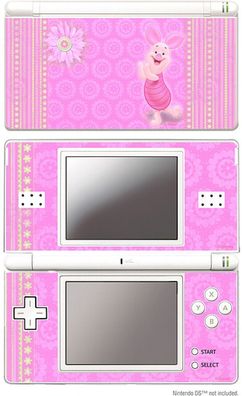 Design Folie Schutzfolie Skin Motiv Winnie Pooh Ferkel für Nintendo DS Lite NDS