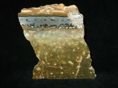 Rhyolith/ Ozeanjaspis Anschliff -Mineralien-Edelsteine-Heilsteine-Anschliffe-
