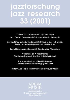 Jazzforschung - Jazz Research / Jazzforschung - Jazz Research,
